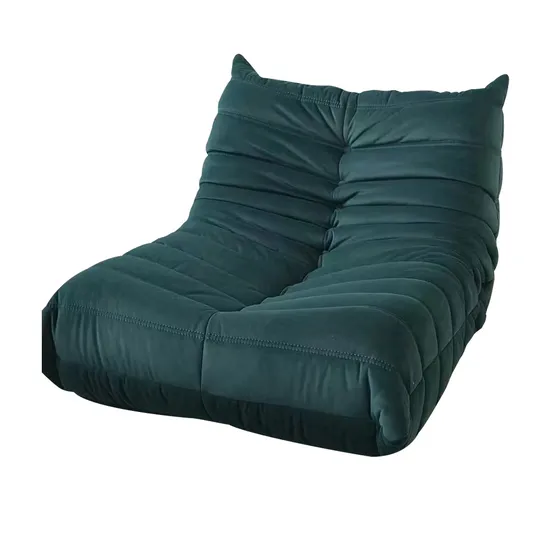 Italian Living Room Modular Compression Sofa, Single Modular Foam Compression Sofa. 