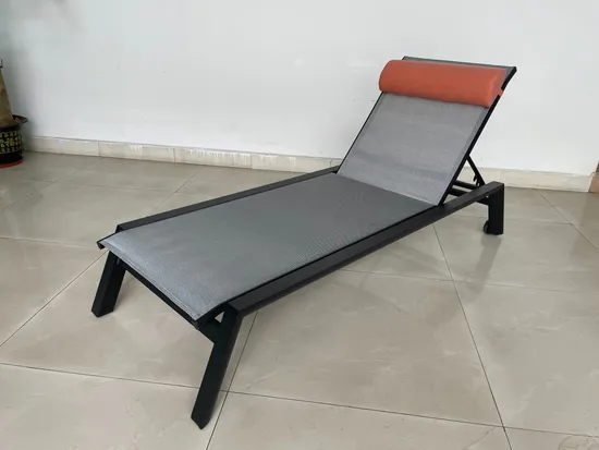 Factory Price Chaise Lounge Chair Luxury Outdoor Furniture Swimming Pool Beach Chair 
