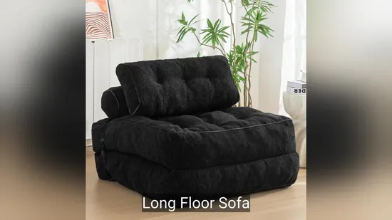 Bean Bag Bed Folding Sofa Bed Long Floor Sofa 