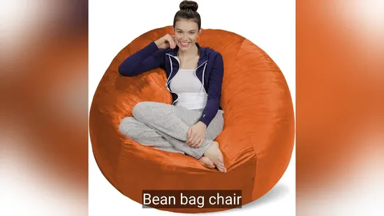 Cozy Memory Foam Bean Bag Chairs for Adults/Kids 