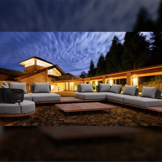 Modular Modern Darwin China Bean Bag Patio Furniture Garden Sofa with Cheap Price 