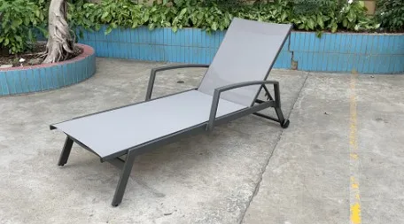 Modern Aluminum Beach Rattan Wicker Swimming Pool Chair Lounge 