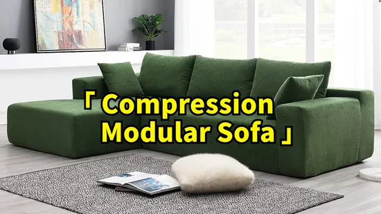 Vacuum Sealed Compression Sofa Factory Foshan China Wholesale L Shape Couch Italin Compressed Sofa in a Box 