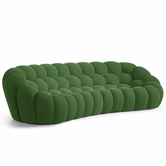 Popular New Design Velvet Foam Luxury Set Custom Modern Sofa