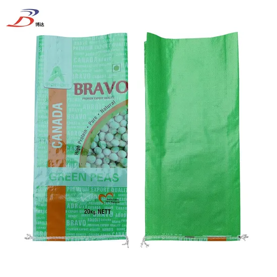 Grain Packing PP Woven Sack Corn Bean Bags with BOPP Laminated 