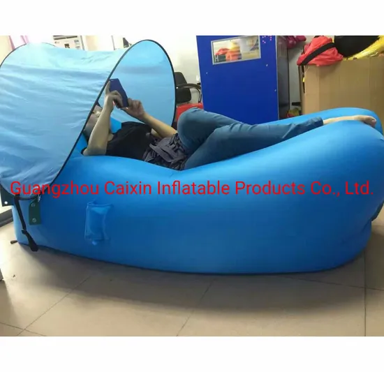 Waterproof Nylon Inflatable Air Lounger Air Bean Bag 
