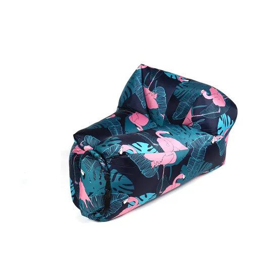 2023 New Inflatable Lounger Sofa Camping Air Mattress Sofa Beach Sleeping Lazy Bag Air Bag for Beach Sleeping Sofa 