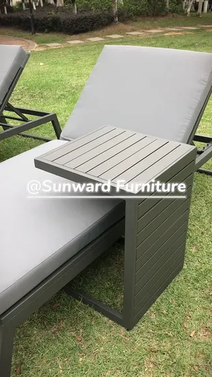 Wholesale Outdoor Chaise Lounge Aluminum Swimming Pool Beach Chair Garden Patio Sun Lounger for Pool 