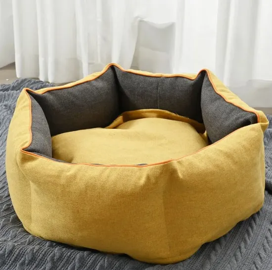 Wholesale Comfortable Oxford Fabric Washable Dog Cat Pet Sofa Bed 